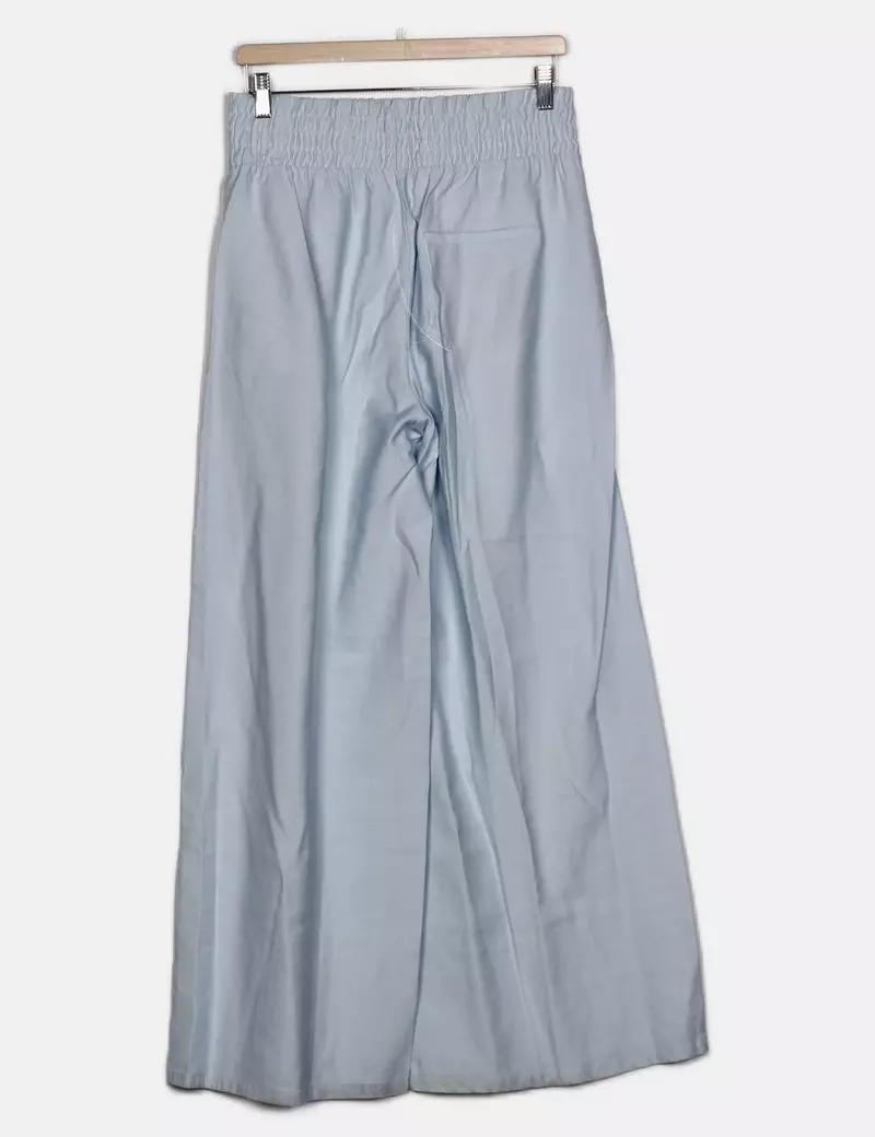 Bershka Pantalones de tela Fluido