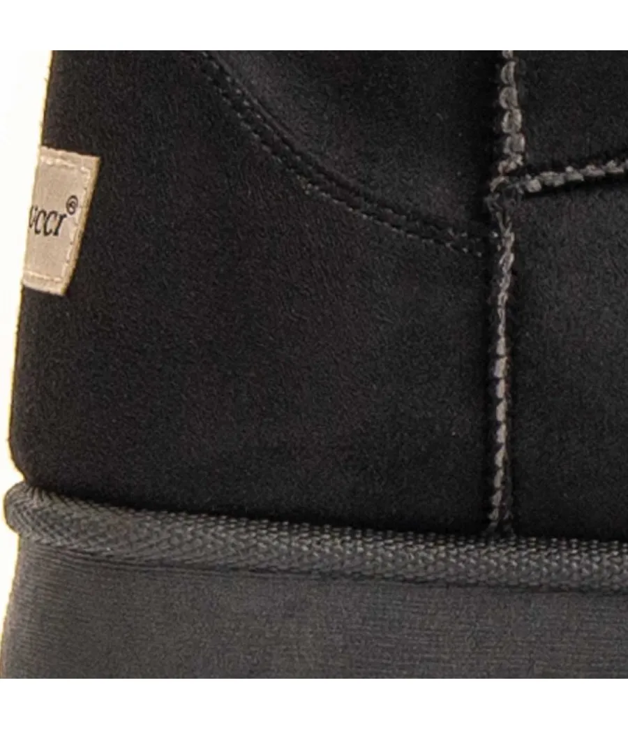 Botín Cómodo Para Mujer.  Montevita  Bottivita65  95818 Negro
