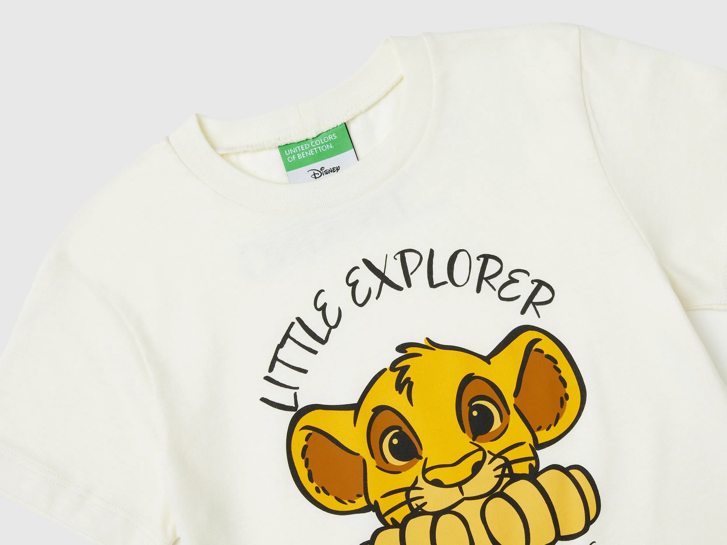 Camiseta blanco crema ©Disney Simba