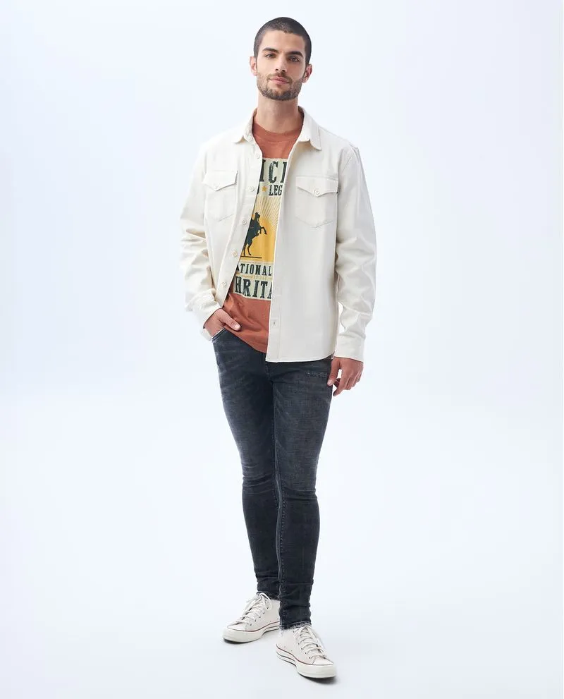 Camiseta cuello redondo para hombre