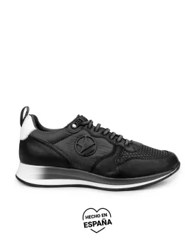 CETTI Deportivas Negras Hombre
