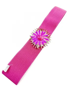 CINTURONES MUJER DE FIESTA FUCSIAS MUY BONITOS PARA BODAS