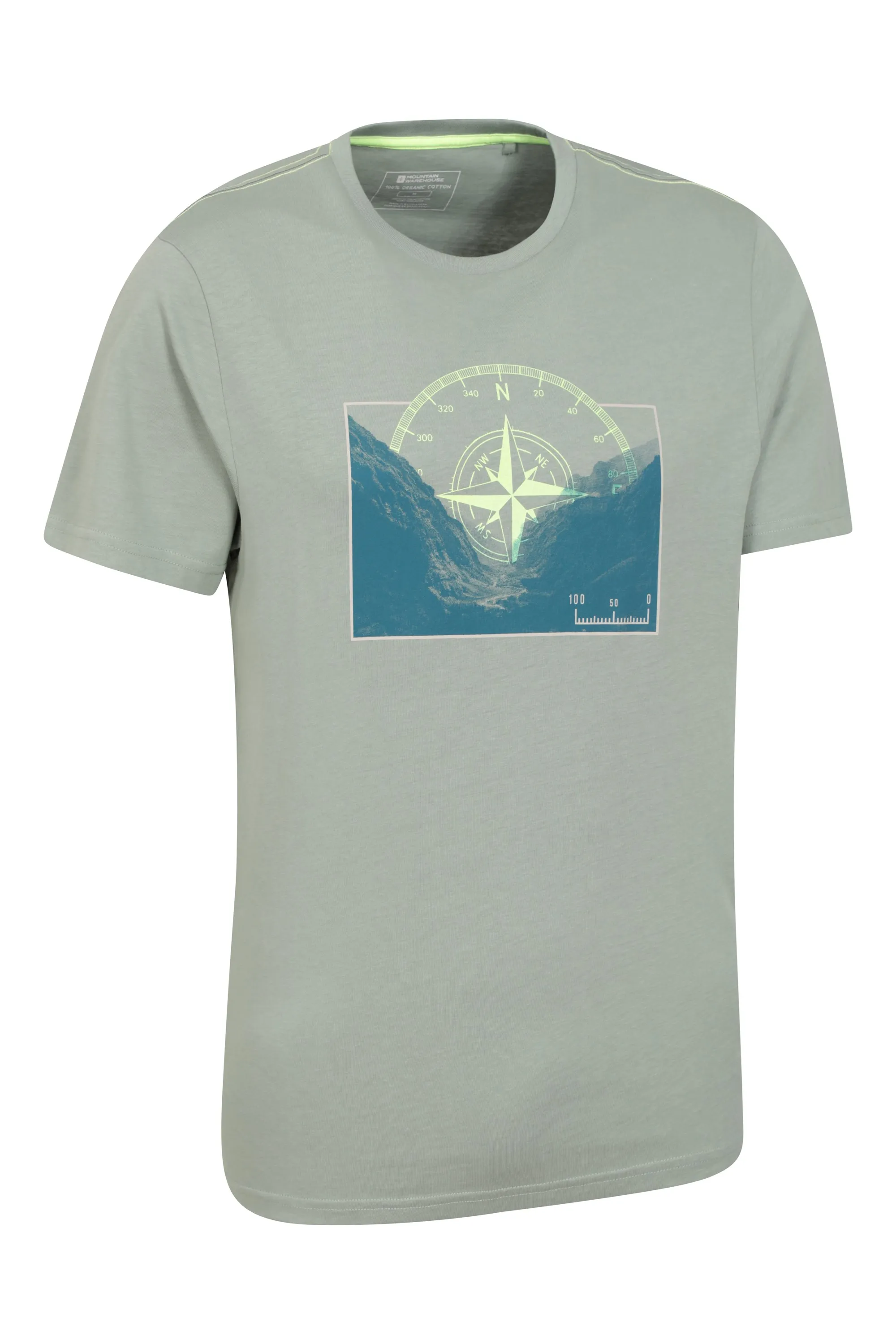 Compass camiseta orgánica para hombre