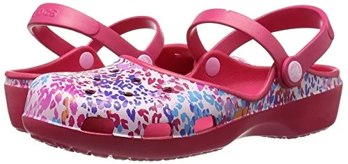 Crocs Karin Floral - Zueco de mujer