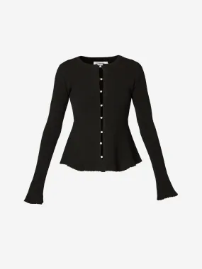 Cárdigan Canalé Peplum