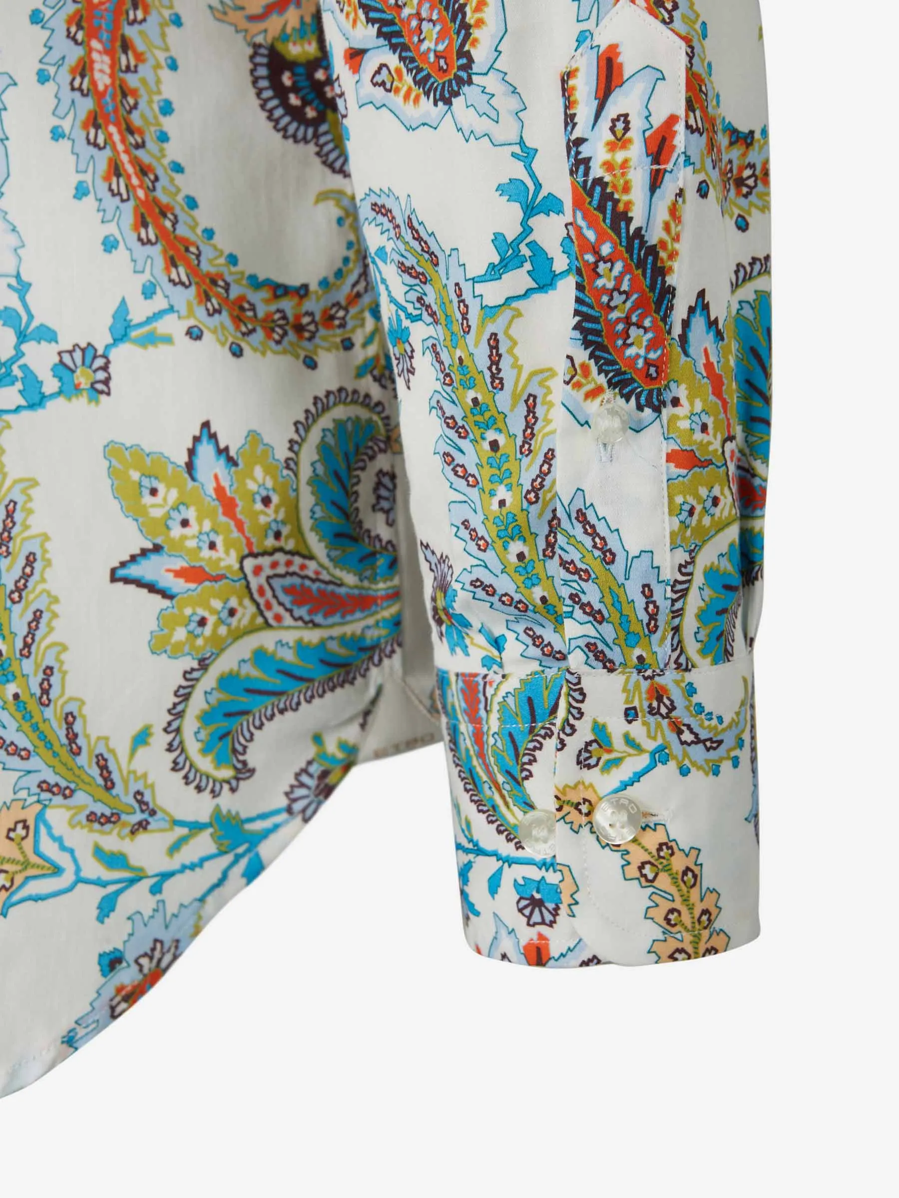 Etro Camisa Motivo Floral