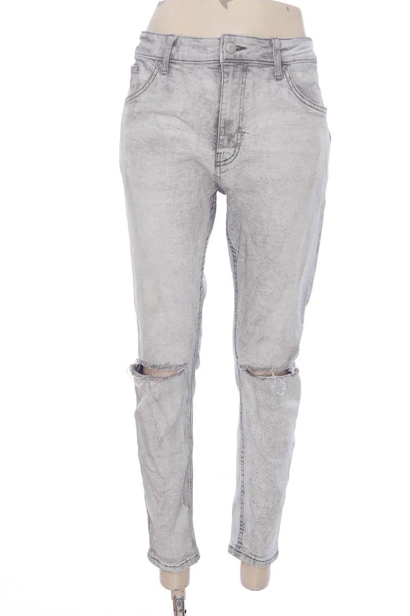Jean color Gris - Bershka