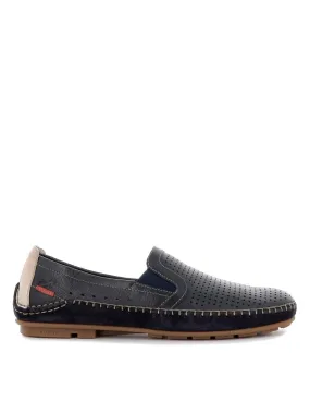 Mocasín sport de piel calada cómodo Fluchos
