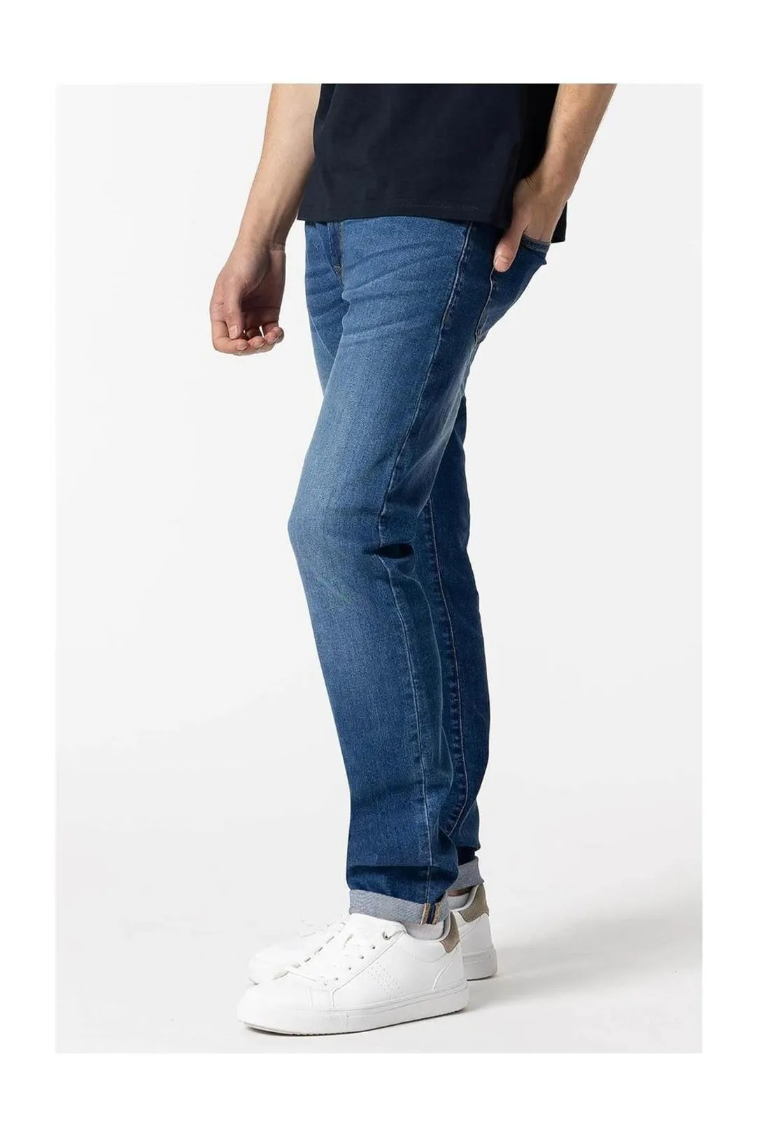 PANTALÓN VAQUERO LIAM 345 VAQUERO MEDIO