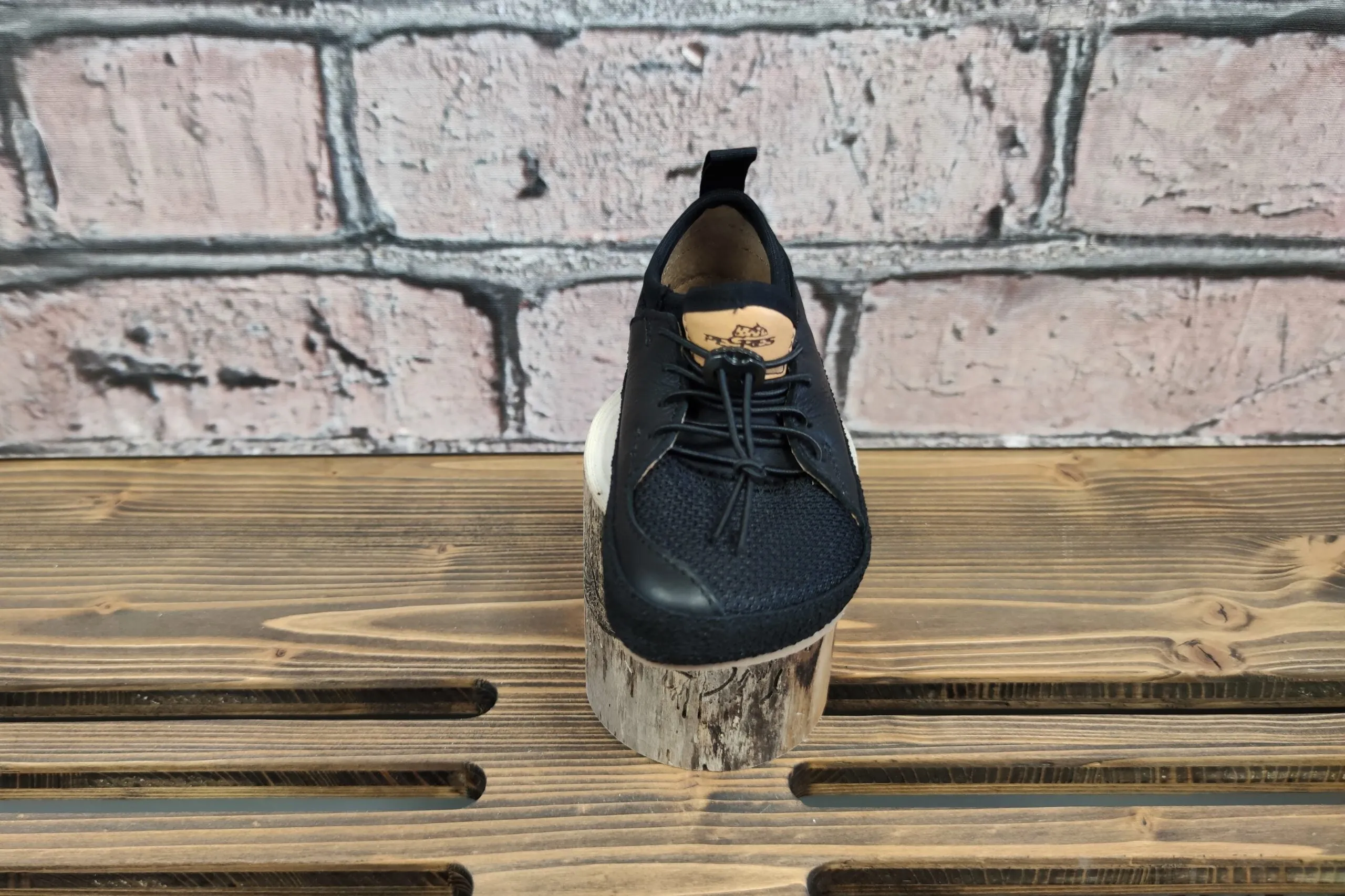 Pegres - BF33 - sneakers barefoot - negros