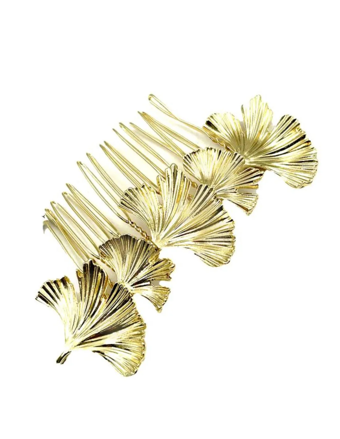 PEINETAS PARA BODAS MUY BONITAS CON HOJAS GINKGO BILOBA
