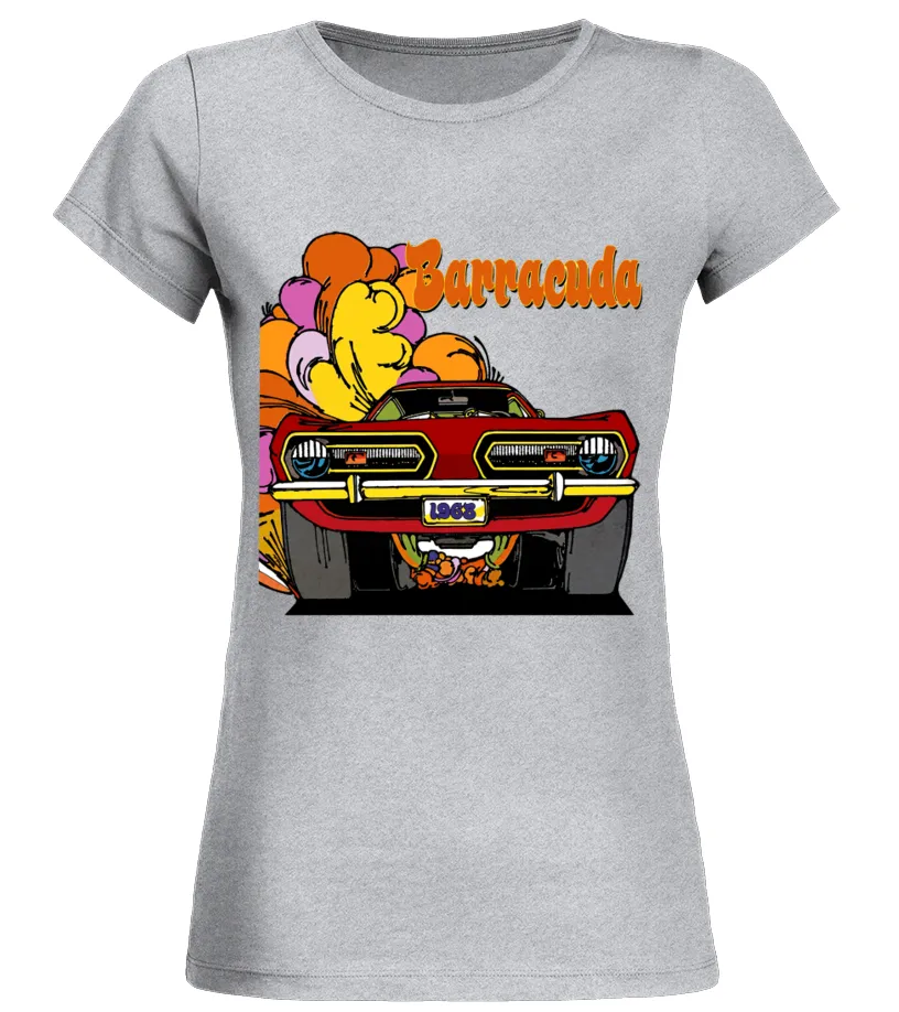 Plymouth Barracuda Camiseta cuello redondo Mujer