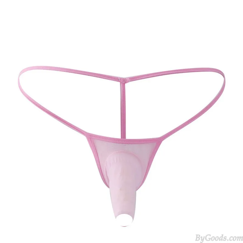 Sexy Elephant Nose Thong Panties G-String Underpants Men's Briefs Underwear Athletic Supporter Sissy Lingerie 