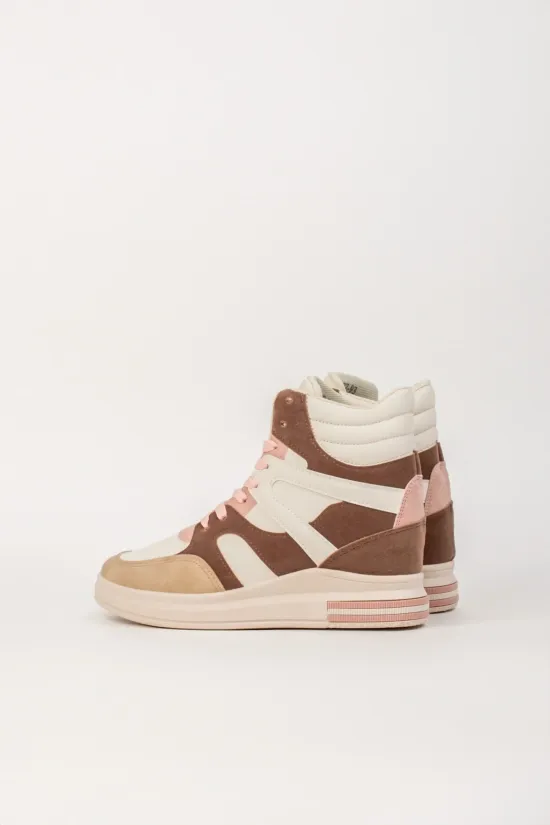 sneakers casual tekar - rosa