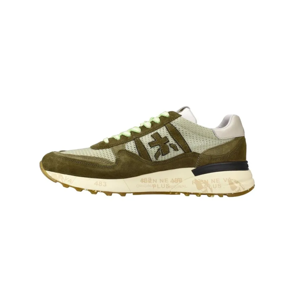 Sneakers Premiata Landeck 6630 Color Kaki