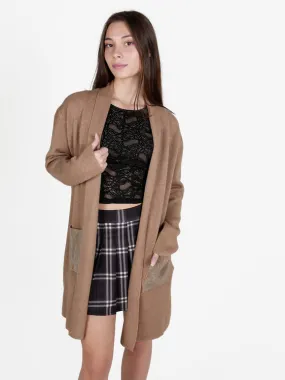 Solada Cárdigan de punto abierto para mujer