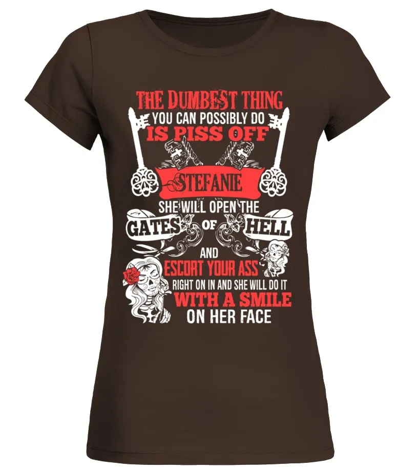 Stefanie Camiseta cuello redondo Mujer