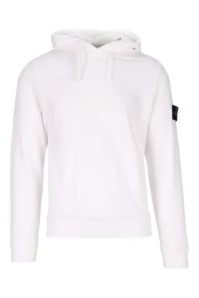 Sudadera con capucha blanca