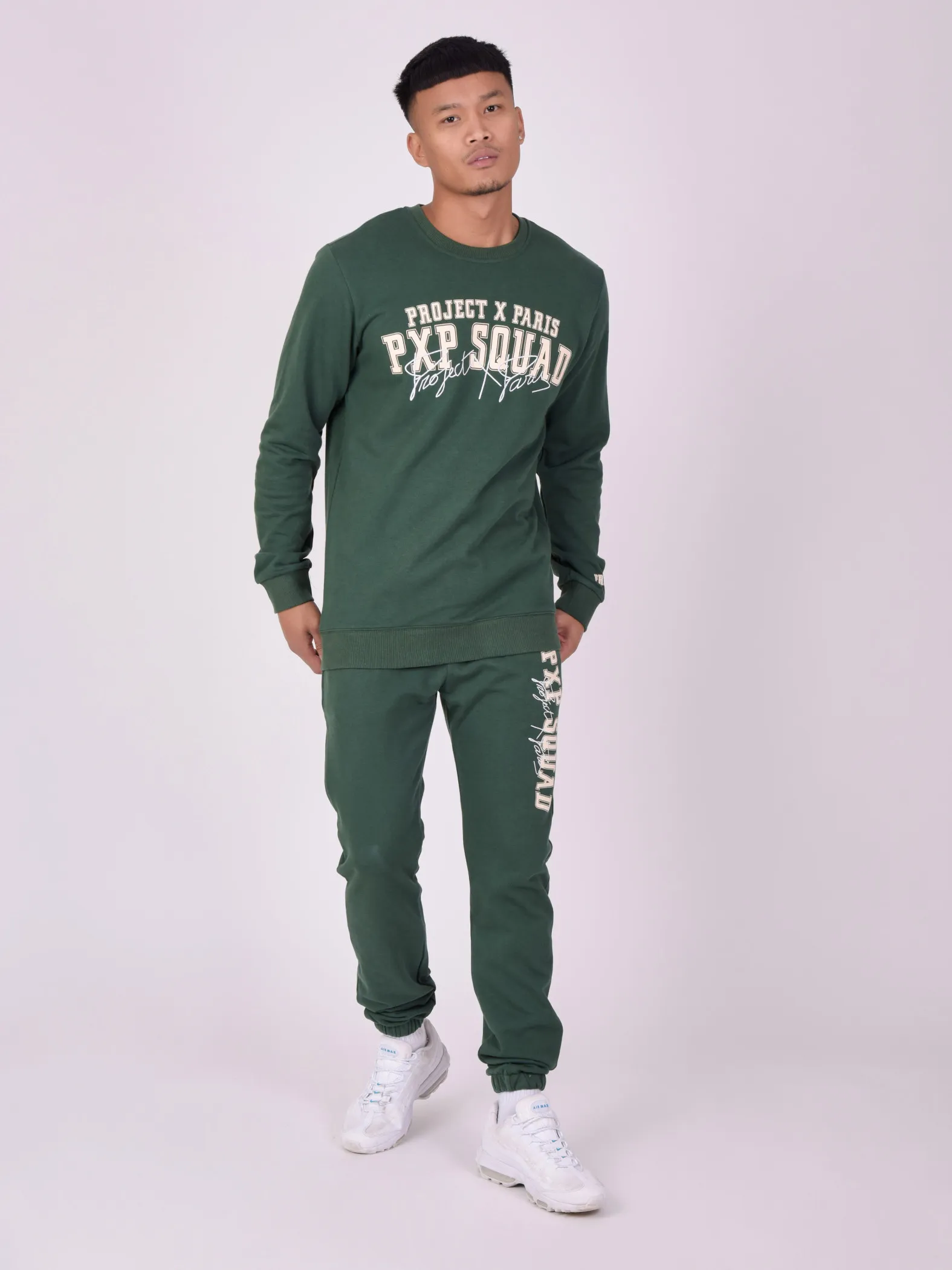 Sudadera de cuello redondo 