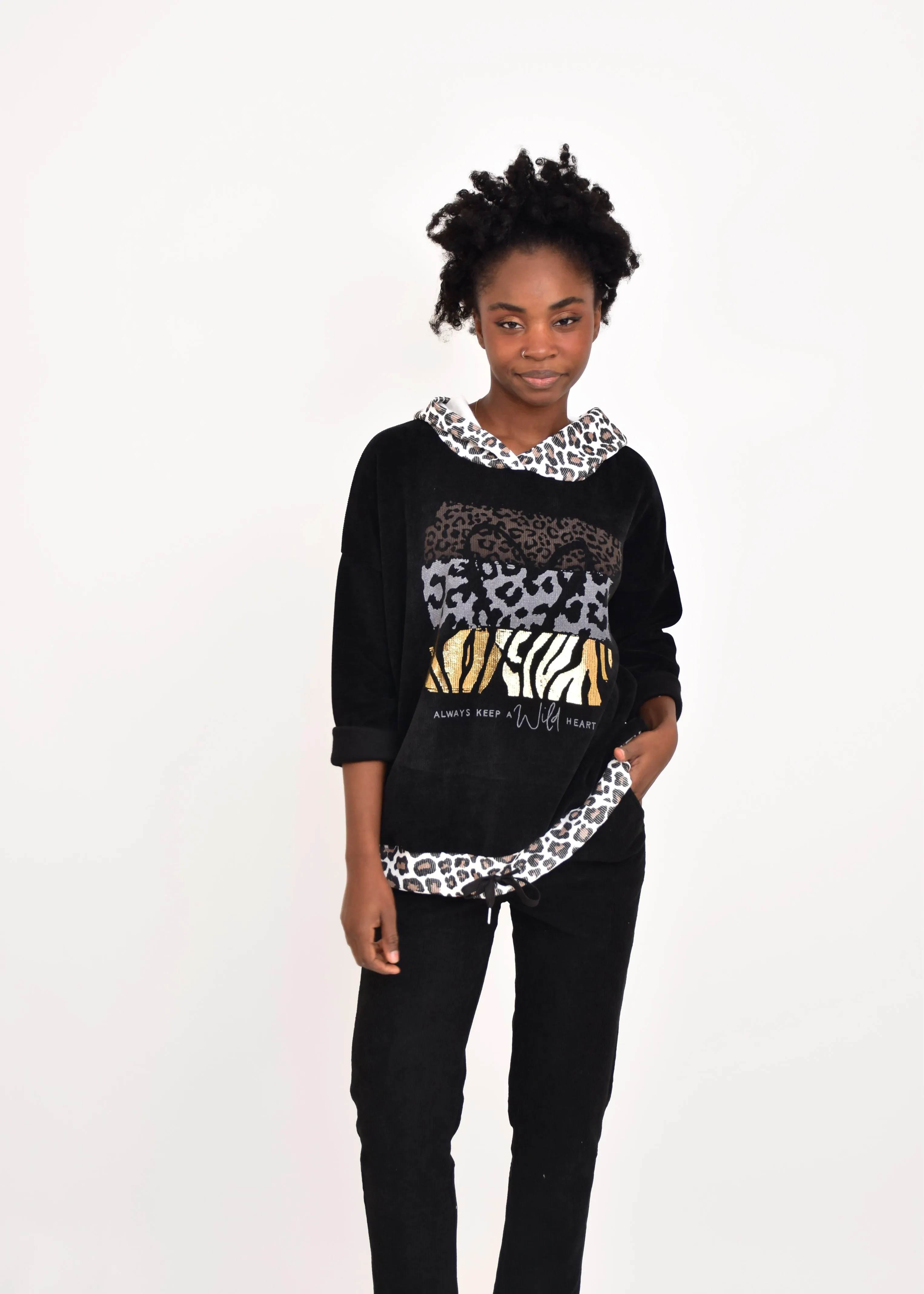 SUDADERA MICROPANA-NEGRA