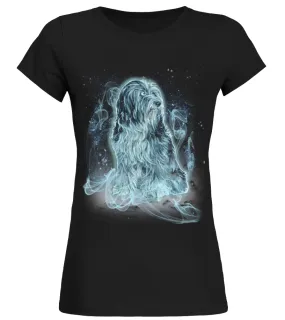 Tibetan Terrier Camiseta cuello redondo Mujer