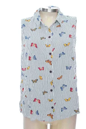 Top / Camiseta color Blanco - Bershka