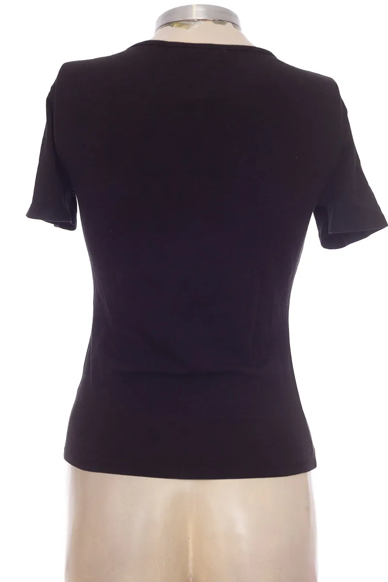 Top / Camiseta color Negro - Bershka
