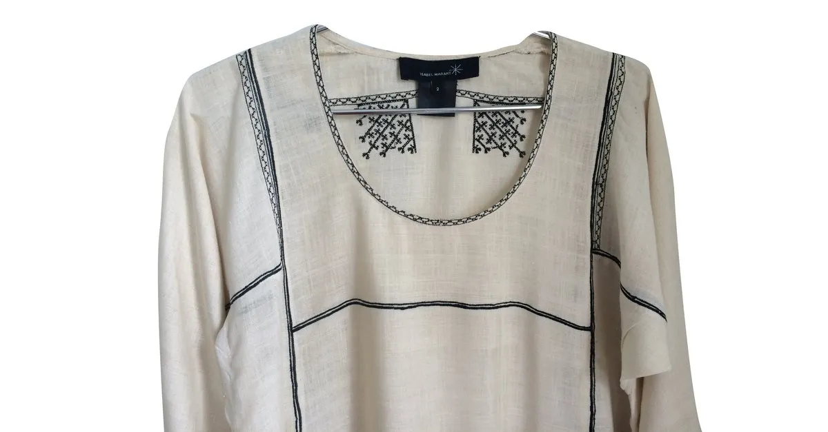 Túnica de isabel marant Beige 