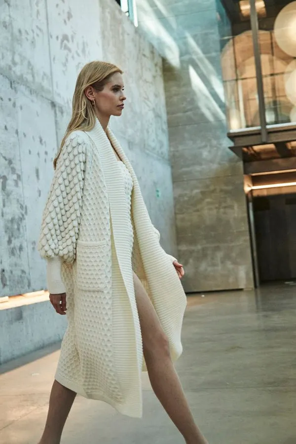 “Valeria blanco” cárdigan the extreme collection