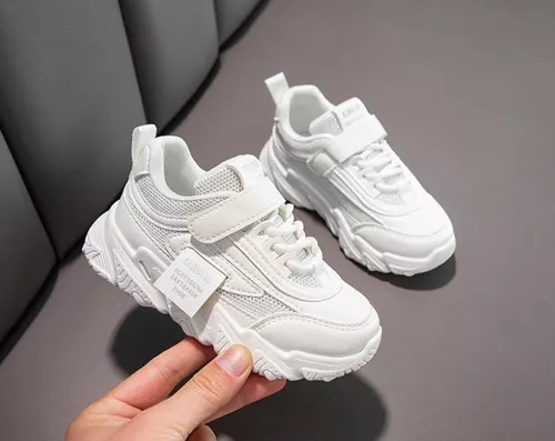Zapatos De Niños Tenis Moda Transpirable Cómodo Talla 16a 18
